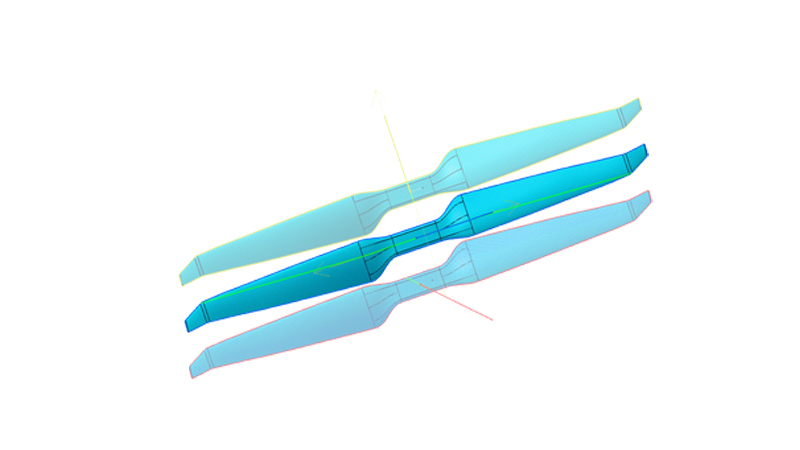 Optimized layup structure